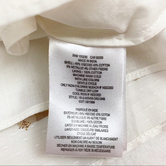 Joie Mianda Long Sleeve embroidered Dress square neck tassel - Picture 11 of 12